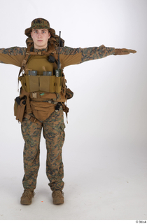 Photos Casey Schneider US Troops standing t poses whole body…